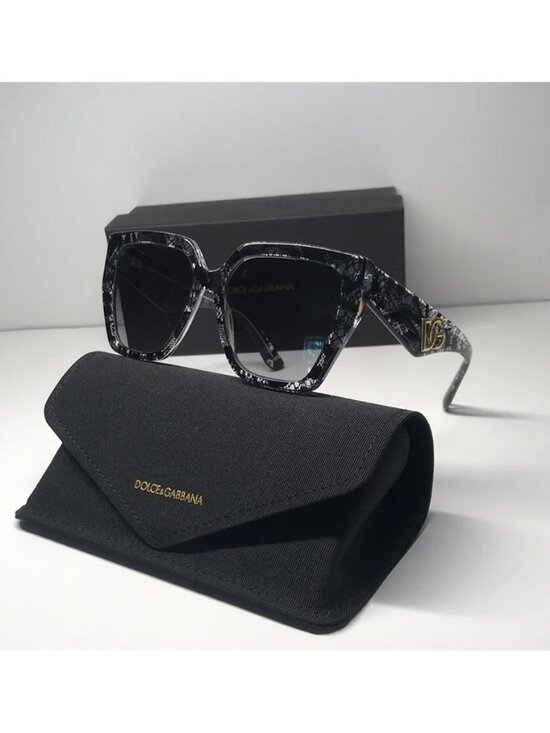 New Authentic Dolce & Gabbana Women\'s iconic DG Crossed luxury Sunglasses main image 7